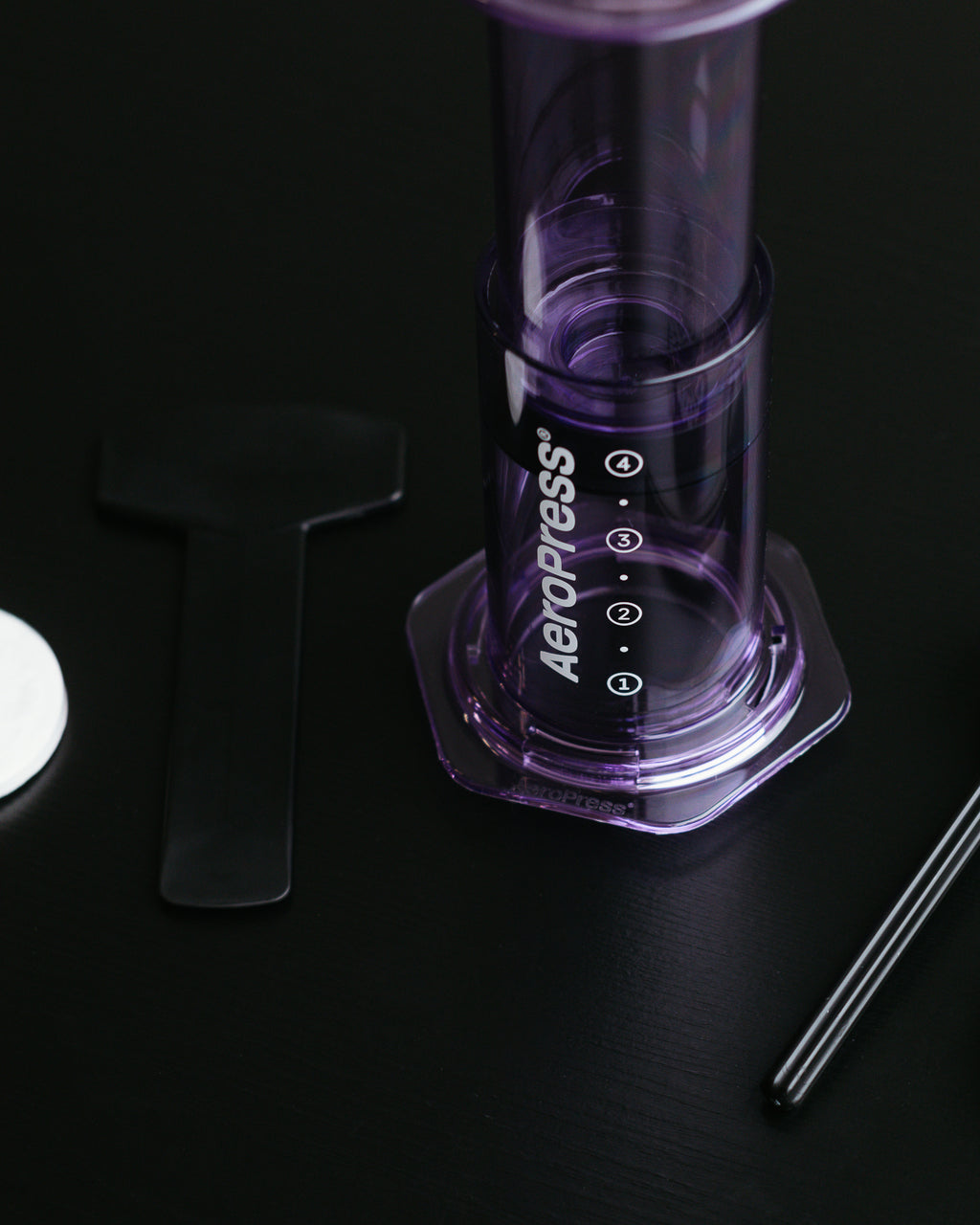 AeroPress Clear - Purple