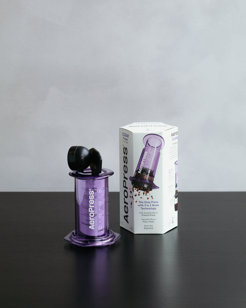 AeroPress Clear - Purple
