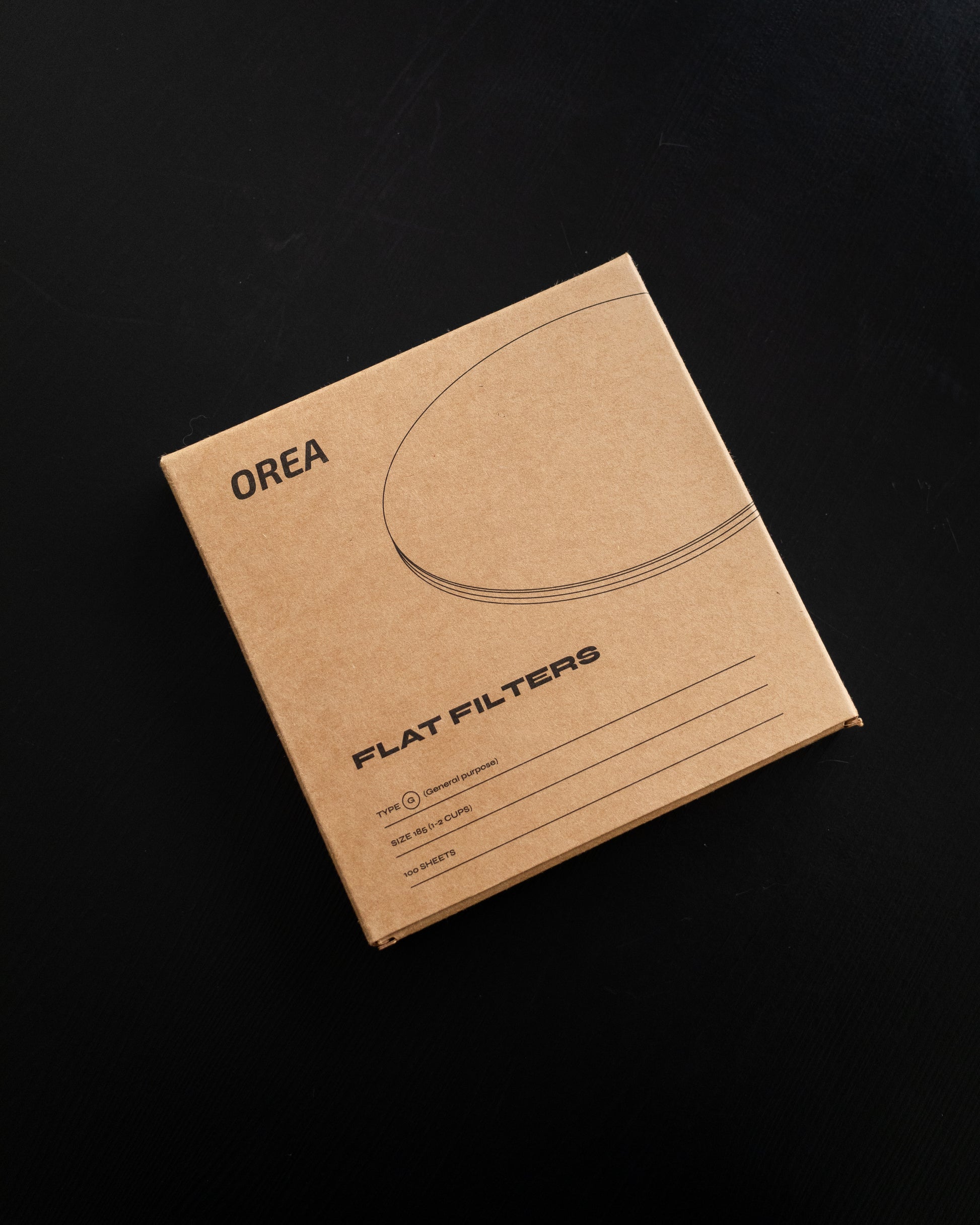 Orea Filter Paper - Flat