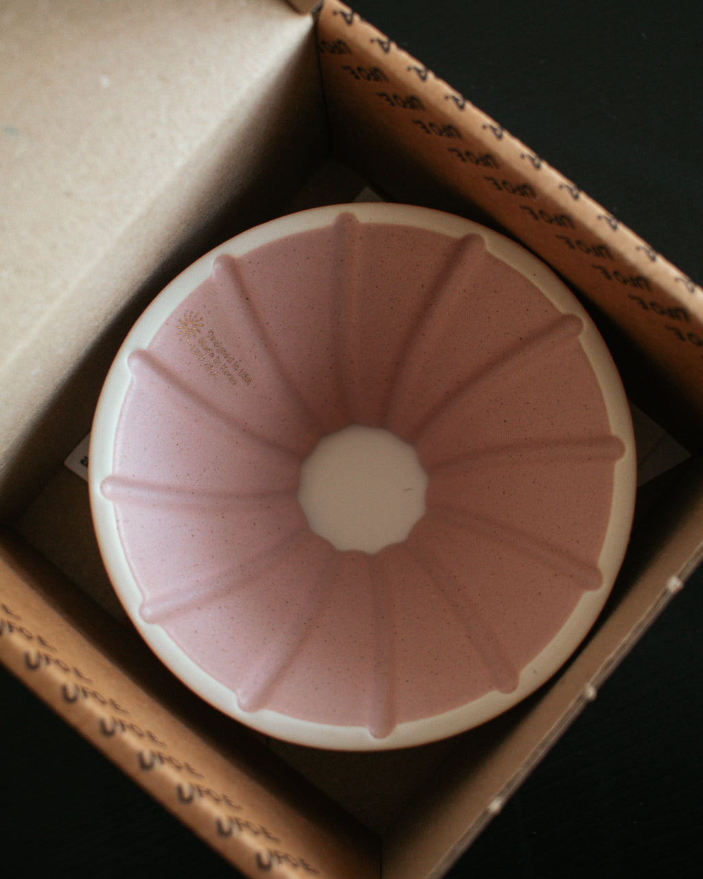 UFO  Ceramic Dripper - Pink