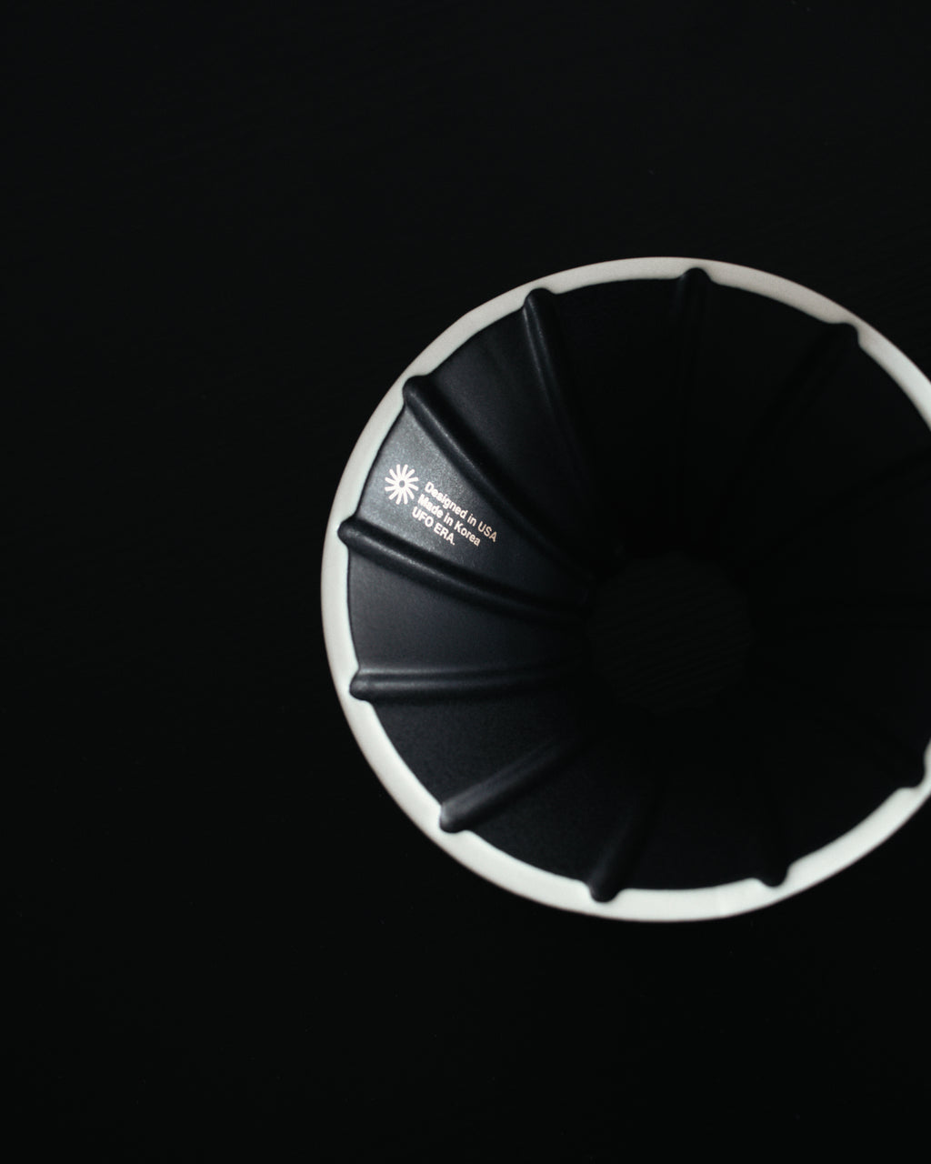 UFO Ceramic Dripper - Black