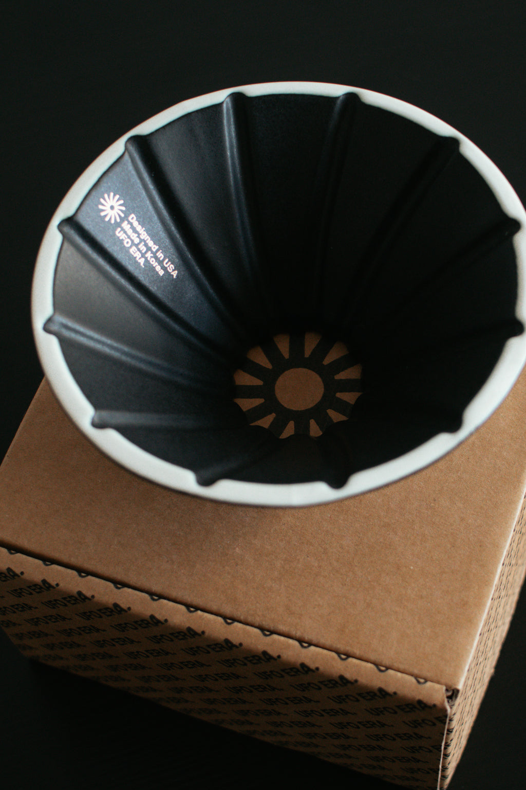 UFO Ceramic Dripper - Black
