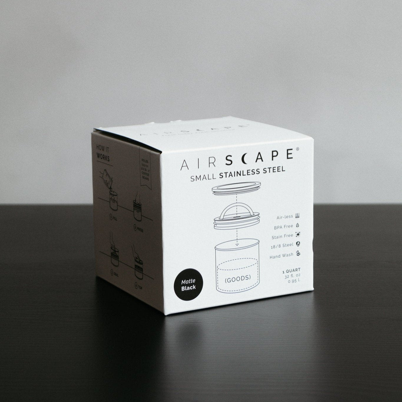 Airscape Contenedor al vacío / 250gr