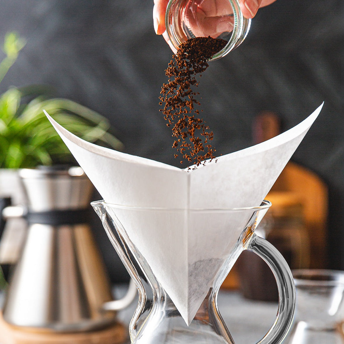 Chemex Filtro Cuadrado / 100und